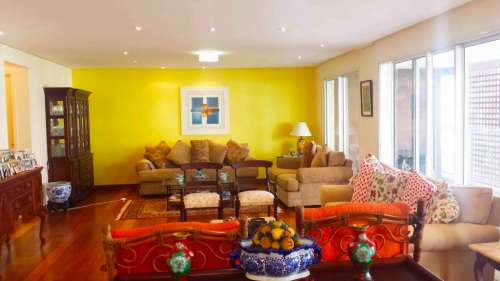 Sala de Estar - Apartamento na Chacara Santo Antônio São Paulo (1)