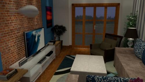 Projeto Home Theater - Casa em Itaipava - Vista 3