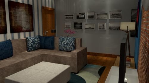 Projeto Home Theater - Casa em Itaipava - vista 1