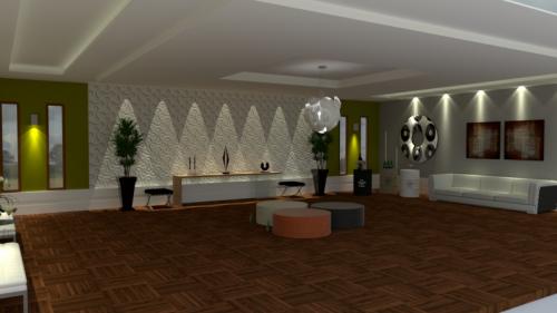 Projeto Lounge - Vista Cena 1