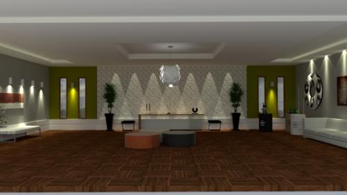 Projeto Lounge - Vista Cena 3